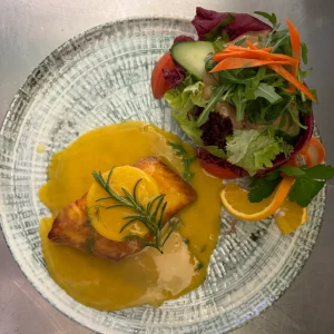 Hauptspeise Bild von Oben